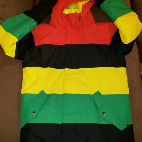 rasta snowboard jacket